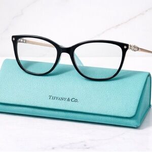 Tiffany & Co. Black and Silver Glasses